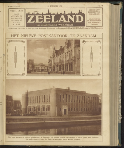 Zeeland. Geïllustreerd Weekblad 1930-01-31