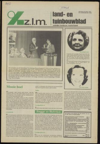 Zeeuwsch landbouwblad ... ZLM land- en tuinbouwblad 1980-04-25