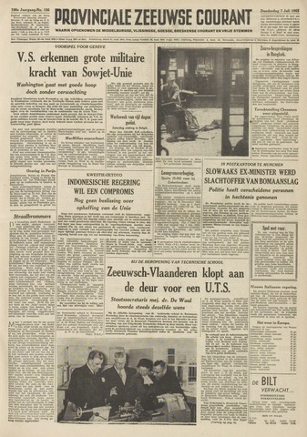 Provinciale Zeeuwse Courant 1955-07-07