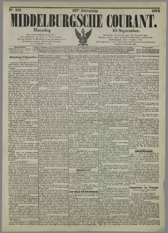 Middelburgsche Courant 1894-09-10