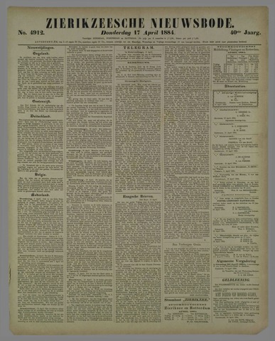 Zierikzeesche Nieuwsbode 1884-04-17