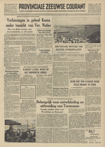 Provinciale Zeeuwse Courant 1954-05-14