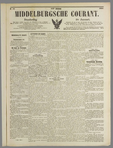 Middelburgsche Courant 1910-01-20