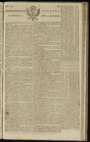 Middelburgsche Courant 1802-11-11