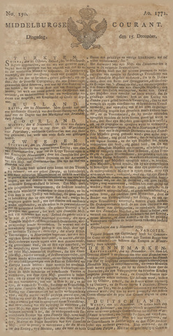 Middelburgsche Courant 1772-12-15
