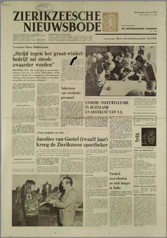 Zierikzeesche Nieuwsbode 1979-02-20
