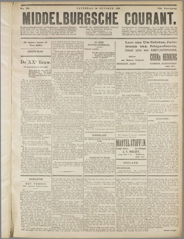 Middelburgsche Courant 1929-10-26
