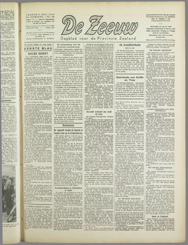 De Zeeuw. Christelijk-historisch nieuwsblad voor Zeeland 1940-07-05