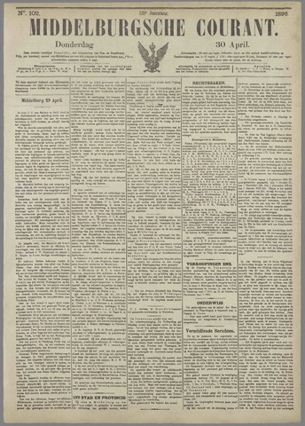 Middelburgsche Courant 1896-04-30