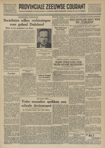 Provinciale Zeeuwse Courant 1951-09-26