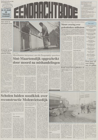 Eendrachtbode /Mededeelingenblad voor het eiland Tholen 2000-02-10