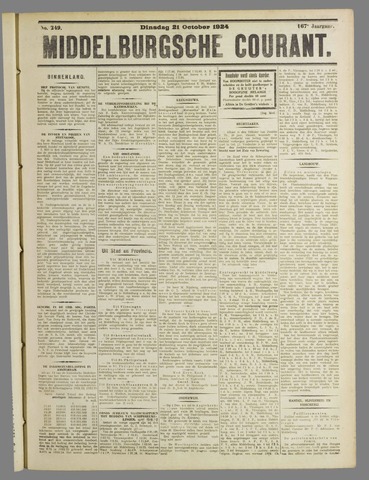 Middelburgsche Courant 1924-10-21