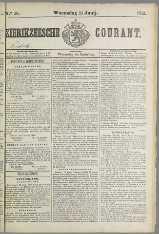 Zierikzeesche Courant 1852-06-23