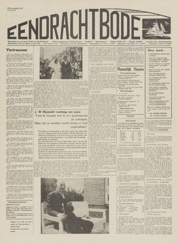 Eendrachtbode /Mededeelingenblad voor het eiland Tholen 1971-05-13