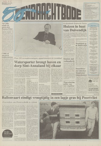 Eendrachtbode /Mededeelingenblad voor het eiland Tholen 1994-05-11