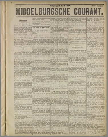 Middelburgsche Courant 1920-07-02