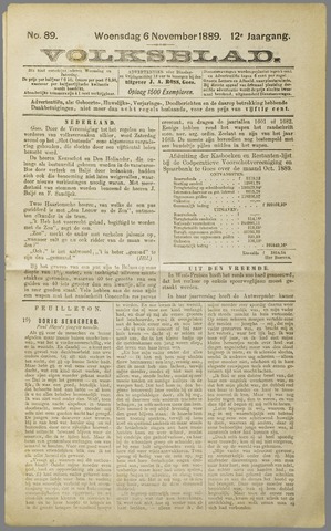 Volksblad 1889-11-06