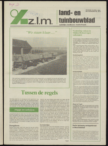 Zeeuwsch landbouwblad ... ZLM land- en tuinbouwblad 1983-04-15