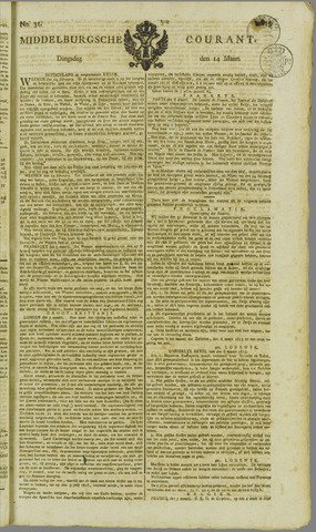 Middelburgsche Courant 1815-03-14