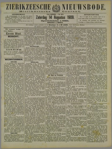 Zierikzeesche Nieuwsbode 1909-08-14