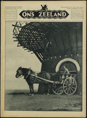 Ons Zeeland / Zeeuwsche editie 1933-12-08