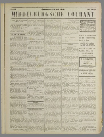 Middelburgsche Courant 1919-06-14