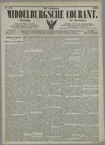 Middelburgsche Courant 1890-12-22