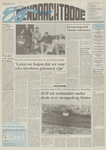 Eendrachtbode /Mededeelingenblad voor het eiland Tholen 1995-02-02