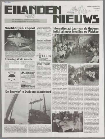 Eilanden-nieuws. Christelijk streekblad op gereformeerde grondslag 1999-10-12