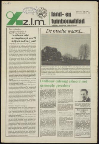 Zeeuwsch landbouwblad ... ZLM land- en tuinbouwblad 1980-06-06