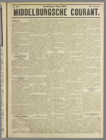 Middelburgsche Courant 1924-09-08