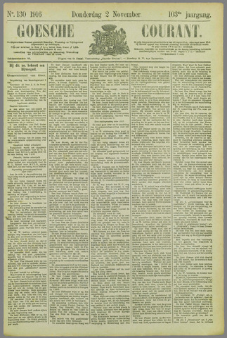 Goessche Courant 1916-11-02