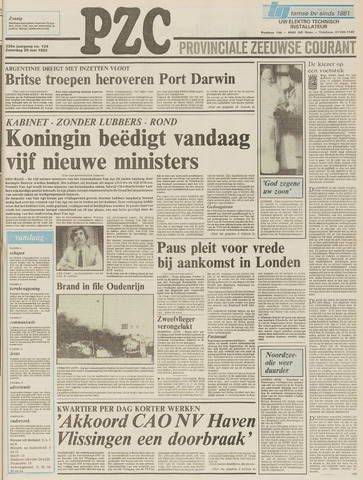 Provinciale Zeeuwse Courant 1982-05-29