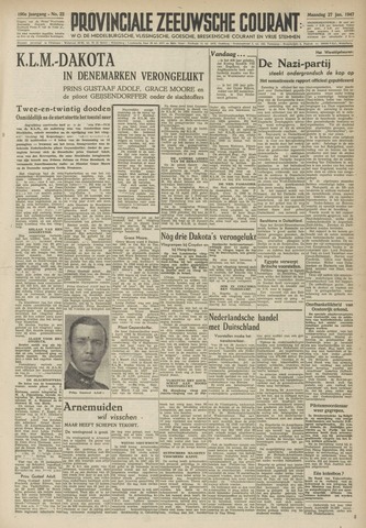 Provinciale Zeeuwse Courant 1947-01-27