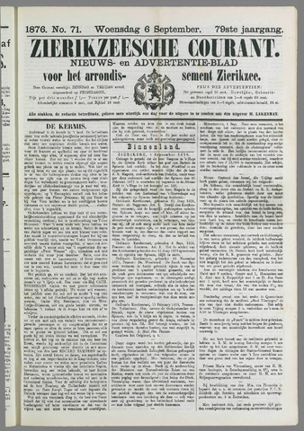 Zierikzeesche Courant 1876-09-06
