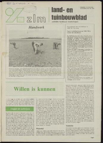 Zeeuwsch landbouwblad ... ZLM land- en tuinbouwblad 1986-06-13