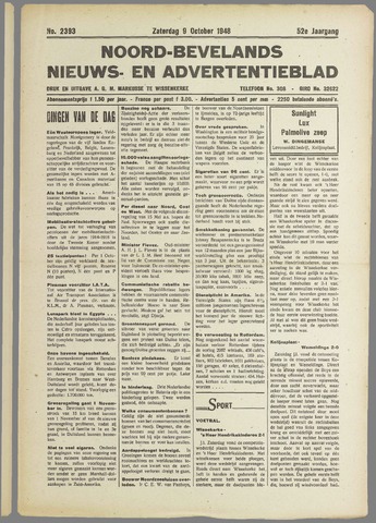 Noord-Bevelands Nieuws- en advertentieblad 1948-10-09