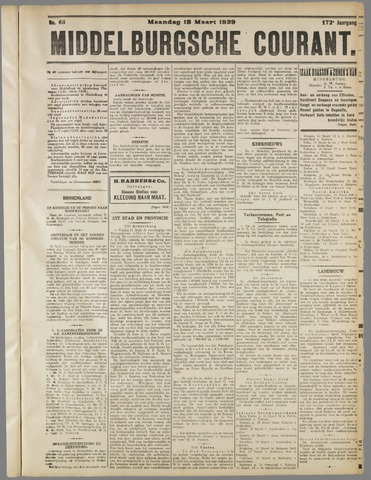 Middelburgsche Courant 1929-03-18