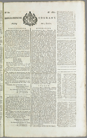 Zierikzeesche Courant 1821-10-05