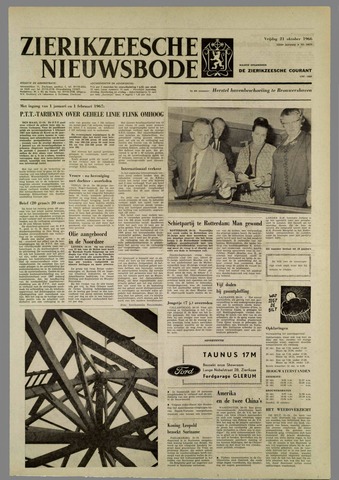 Zierikzeesche Nieuwsbode 1966-10-21