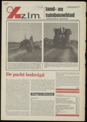 Zeeuwsch landbouwblad ... ZLM land- en tuinbouwblad 1980-08-22