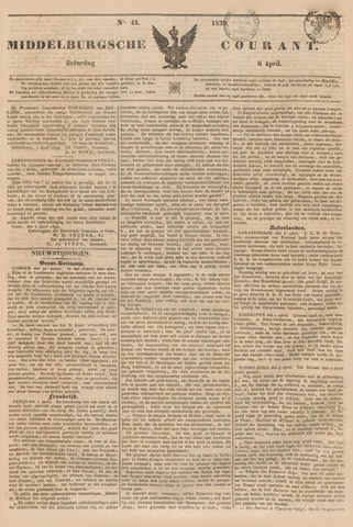 Middelburgsche Courant 1839-04-06