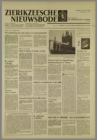 Zierikzeesche Nieuwsbode 1966-01-17