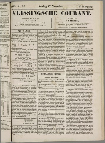 Vlissingse Courant 1872-11-17