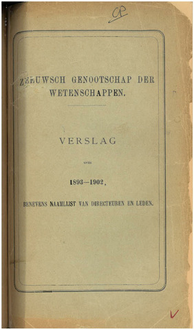 Jaarverslagen en naamlijsten KZGW 1817-1906, 2018 - heden 1902