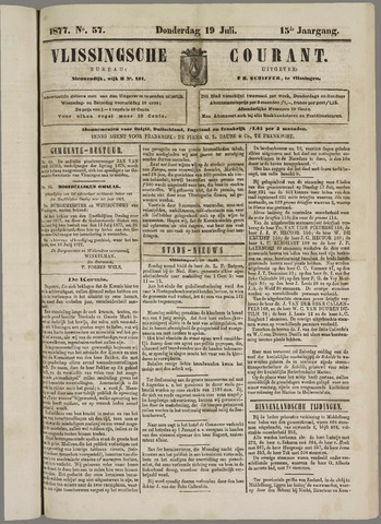 Vlissingse Courant 1877-07-19
