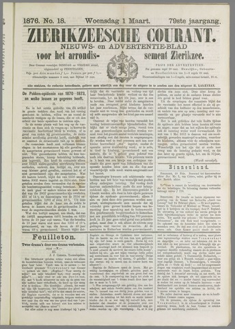 Zierikzeesche Courant 1876-03-01