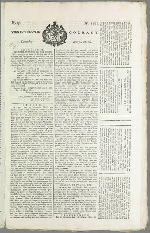 Zierikzeesche Courant 1821-03-20