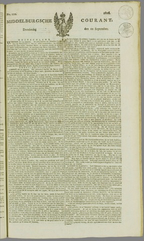 Middelburgsche Courant 1816-09-12