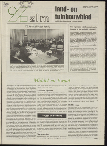 Zeeuwsch landbouwblad ... ZLM land- en tuinbouwblad 1989-02-17